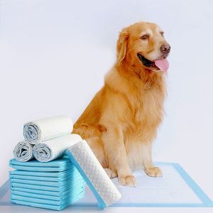 Free Samples 5-Layer Protection Puppy Training <b>Pads</b> Quick Dry Surface Disposable Puppy <b>Pad</b> Manufacturer - Product Image 1