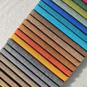 Tessuto in Poliestere Intrecciato Personalizzato 170GSM con Texture Lino, 36 Opzioni di Colore per Divani, Cuscini e Giocattoli - Product Image 3