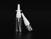 Flacons vides en PET pour spray nasal, 5, 8, 10, 20, 30 ml, avec buses pulvérisatrices directes, contenants cosmétiques rechargeables pour voyage