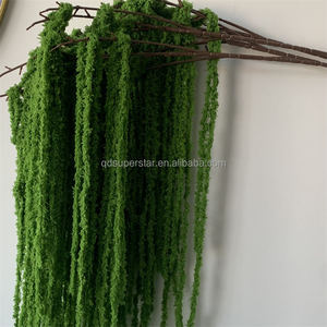 Décoration de plafond et d'extérieur pour <span class=keywords><strong>mariage</strong></span> B-340, plante suspendue Amaranth 130 cm, fleurs artificielles suspendues en soie, Amaranth - Product Image 4