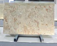 PAIA STONE Marbre Breccia Quattro Stagioni Poli de Luxe Beige Naturel Italien Grande Dalle pour Cuisine, Salle de Bain, Villa, Évier et Plan de Travail