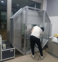 Machine d'essai d'impact à pendule Charpy Zhongchuang JBW-W500B 500J avec tension 220V, moteur 180W, protection IP55, garantie 1 an