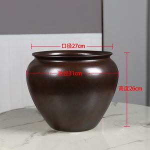 Vase à fleurs de mariage <span class=keywords><strong>en</strong></span> porcelaine verte moderne, décoration d'intérieur, poterie, table, céramique éco-responsable cuite à haute température - Product Image 4