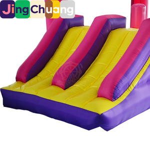 JingChuang Modelo 6062 Trampolín Inflable de Tela Oxford de Doble Fila, Castillo Hinchable con Tobogán, Juegos Inflables para Exteriores, Superventas - Product Image 4
