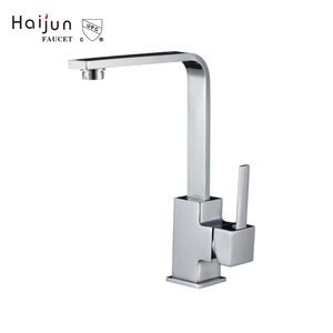 Grifo de cocina negro cuadrado de marca de agua <span class=keywords><strong>DR</strong></span> Grifo de lavabo de latón - Product Image 4