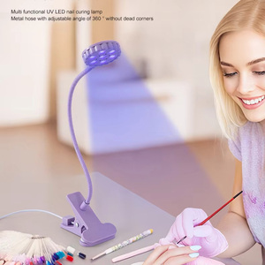 Lámpara de Escritorio con Clip USB, Adecuada <span class=keywords><strong>para</strong></span> <span class=keywords><strong>Luz</strong></span> de Esmalte de <span class=keywords><strong>Uñas</strong></span>, Lámpara de <span class=keywords><strong>Luz</strong></span> <span class=keywords><strong>Ultravioleta</strong></span> <span class=keywords><strong>para</strong></span> Curado de Esmalte de <span class=keywords><strong>Uñas</strong></span> - Product Image 4
