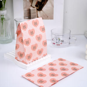 Sıcak satış yeni renkli noktalar hayvan modelleri mini düz kağıt hediye ambalaj saklama torbaları karşılık hediyesi torba - Product Image 6