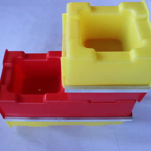 Cetakan plastik interlock dinding blok berongga beton dekoratif Manual - Product Image 1