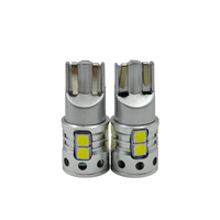 Ampoule LED 12V T10 W5W 194 168 pour intérieur de voiture, plafonnier, lecture, plaque d'immatriculation, feux de position latéraux, lampe de coffre