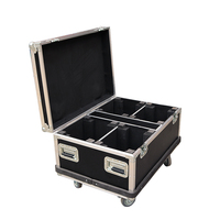Personnalisation d'usine amplificateur rack flight case flight case boîte en aluminium amplificateur led affichage flight case