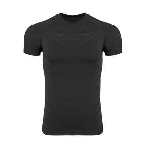 Venta al por mayor verano hombres nueva moda manga corta QuickCasual Camisetas cuello redondo hombres Fitness gimnasio deportes camiseta - Product Image 2