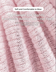 Cardigã Feminino Leve de Tricô Transparente com Manga Longa e Renda, Aberto na Frente, para Camadas de Verão - Product Image 4