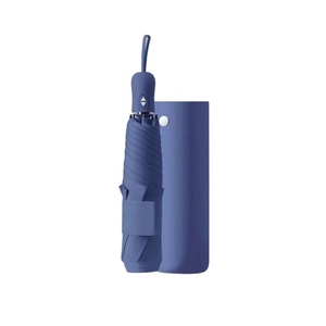 Paraguas de Viaje Plegable Automático, Nuevo, Moderno, de Pongee, Ultraligero, para Uso Comercial, Protección Solar y contra la Lluvia, OEM - Product Image 1