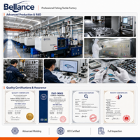 Leurre souple Bellance de haute qualité OEM/ODM en gros, 125 mm 3,5 g, leurre imprimé, appât ver de terre enroulé