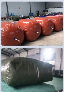 Xách Tay Đóng Mở PVC Lưu Trữ Tank 5000L Gối Không Có Rò Rỉ Marine Vinyl Vải Flex PVC Tráng Xử Lý Nước Máy Móc - Product Image 5