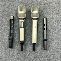 Microphone sans fil en métal SKM6000 - Microphone sans fil à deux canaux pour microphone professionnel UHF - Bande FM section U