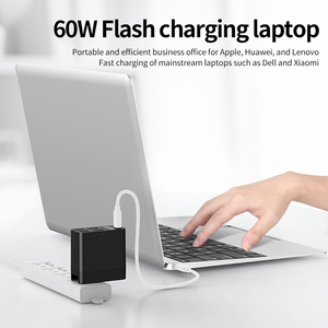 65W PD <span class=keywords><strong>USB</strong></span> C sạc với 4-<span class=keywords><strong>Port</strong></span> USB2.0 HUB đa chức năng tường sạc sạc di động cho máy tính bảng máy tính và Micro - Product Image 4