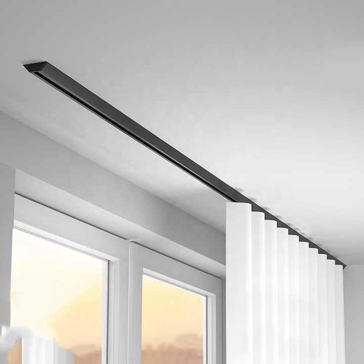 Asta Per Tende Flessibile Da Soffitto - 2 Metri, Bianco, Regolabile, Per Tende Doccia E Divisorie - Foto 10