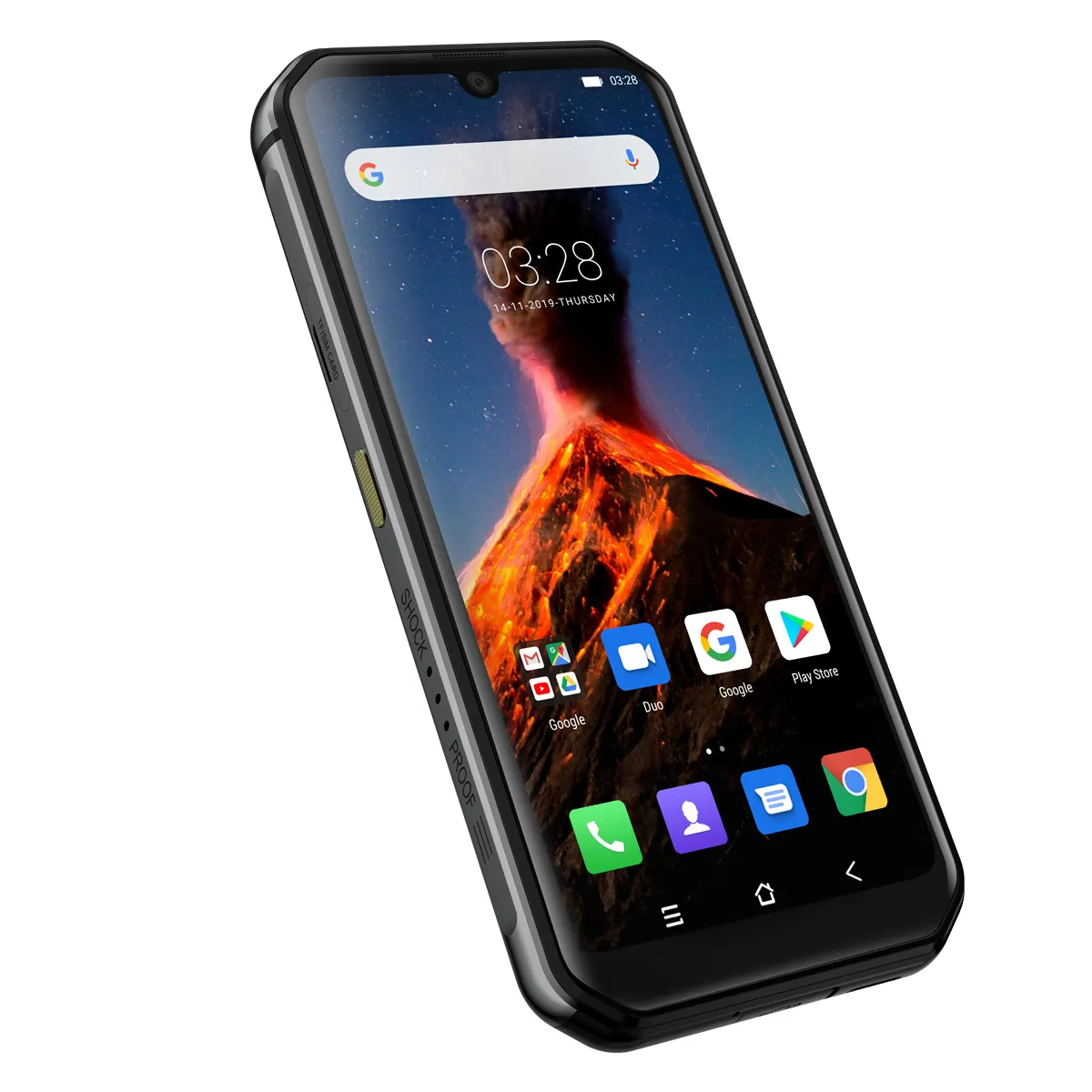 Imaging termico Blackview 8G + 128G android 9.0 versione Globale NFC smart phone BV9900 Pro IP68 Del Telefono di Rete BV-9900