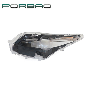 PORBAO para CX9 2016-2023 año versión EURO con marco <span class=keywords><strong>Ornamental</strong></span> cubierta de lente de Faro de plástico pantalla lámpara sistema de luz de coche - Product Image 2