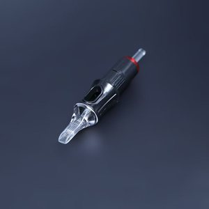 20 aiguilles de tatouage jetables en acier inoxydable avec membrane stérilisée pour maquillage permanent (PMU) et <span class=keywords><strong>SMP</strong></span> - Product Image 2
