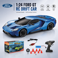 Ford GT50 Escala 1:24, 2.4ghz, Modelo Deportivo de Alta Velocidad, Vehículo RC de Carreras y Derrapes, Auto a Control Remoto, Juguetes para Niños