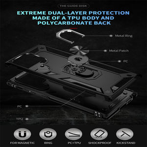 <span class=keywords><strong>Funda</strong></span> Híbrida Robusta tipo Armadura con Anillo y Soporte para <span class=keywords><strong>Samsung</strong></span> Galaxy A14 5G S25 S24 S23 S22 Plus <span class=keywords><strong>Ultra</strong></span> A13 A24 A54, Cubierta Protectora para Teléfono - Product Image 5