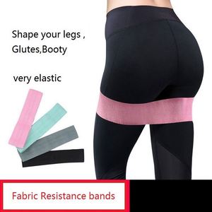 Bandes de résistance longues en tissu pour exercices de traction, bandes de yoga personnalisées en tissu, bandes élastiques de sport pour étirements, fabriquées en usine BSCI. - Product Image 6