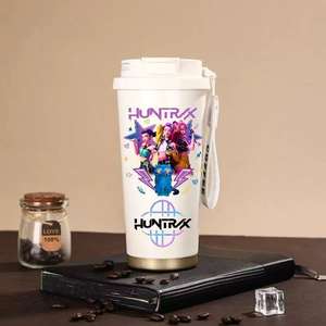 <span class=keywords><strong>K</strong></span>-POP penyihir pemburu bermotif cangkir terisolasi baja tahan karat berkapasitas besar cangkir air ringan dan portabel - Product Image 5