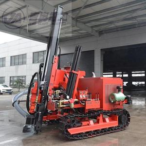 JIAO新しいH10クローラー屋外DTHボアホール掘削機は、採掘/建設用削岩に使用されます - Product Image 4
