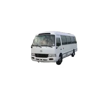 Original Japan Gebraucht Toyota Coaster Mini Bus zum Verkauf 23-30 Sitzer Bus Passagier bus Linkslenker gute Leistung