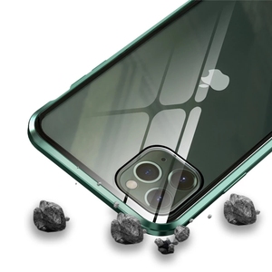 Proteggi la Privacy in <span class=keywords><strong>vetro</strong></span> temperato + custodia magnetica per telefono per <span class=keywords><strong>iPhone</strong></span> 13 12 <span class=keywords><strong>11</strong></span> X XS MAX XR copertura in <span class=keywords><strong>vetro</strong></span> a doppio lato con paraurti in metallo - Product Image 4