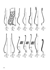 Pièces détachées en fer Barre <span class=keywords><strong>Laurie</strong></span> pour clôture, portail, treillis et garde-corps Balustrade Balcon - Product Image 4