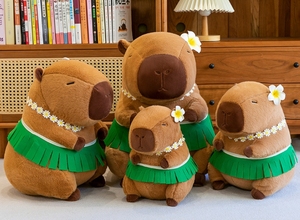 Megan il più venduto delfino peluche figura giocattolo brutto grazioso cuscino per bambini dello <span class=keywords><strong>Zoo</strong></span> con Design gonna di erba per bambola di cavia - Product Image 6