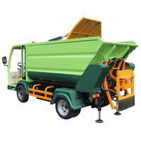 Compacteur de déchets avec moteur 5,5-7,5 kW, pente de 15 %, prix direct usine en gros