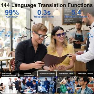 Lunettes Intelligentes Amzish avec Caméra HD 8MP, Enregistrement Vidéo 1080P, Lunettes de Soleil Ovales pour Hommes et Femmes, avec Batterie au Lithium-Ion IA - Product Image 5