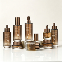 Botol Serum Lotion Pompa Kaca KEYO Frosted 30g 50g 30ml 50ml 100ml 120ml, Botol Semprot Minyak Rambut, Stoples Krim Kosmetik