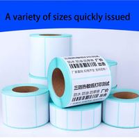 Vente Flash : Autocollants Thermiques Directs pour Codes-Barres, Prix Usine, 58*40 & 100x150, Adhésif Permanent Résistant à l'Eau