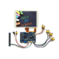 Vente chaude Module LCD TFT/LCM 8 pouces 1024*768 4:3 250 Cd/m VGA CVBS