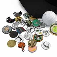 Marqueur de balle de haute qualité en acier inoxydable, accessoires de golf, logo personnalisé, marqueur de golf en vrac, marqueurs de position de golf