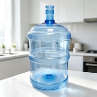 Bouteille en plastique vide ronde de 5 gallons (18 litres, 18,9 litres, 19 L, 20 litres, 189 litres) pour distributeur, en vente en ligne sur le site chinois