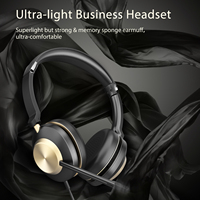 Vente d'usine MHP-886 ENC, casque de jeu filaire USB avec suppression du bruit, casque d'écoute pour ordinateur avec microphone pour les jeux