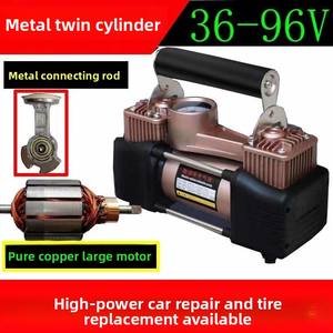 Pompe à air portable pour vélo électrique et scooter à haute pression 48v 60v 72v <span class=keywords><strong>Gonfleur</strong></span> universel avec pneu à vide en métal durable - Product Image 5