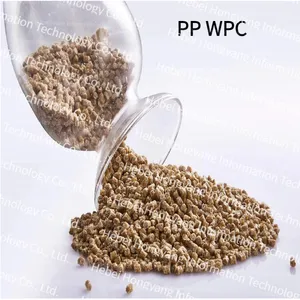 China wood plastic granule material wpc pellet granules