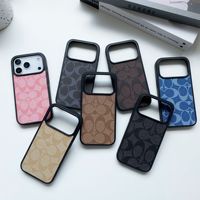 Coque de téléphone tendance à rayures pour iPhone 18 17 16 15 Pro Max, design animalier de luxe, protection antichoc
