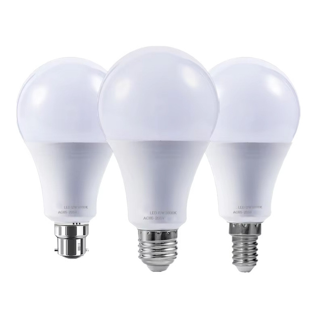 9W A19 LED Motion Sensor Bulb with PIR Infrared Detection AC170-265V E27/B22