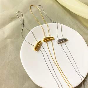 Collar <span class=keywords><strong>de</strong></span> suéter <span class=keywords><strong>de</strong></span> aniversario con diseño <span class=keywords><strong>de</strong></span> mariposa chapado en oro <span class=keywords><strong>de</strong></span> acero inoxidable con <span class=keywords><strong>cadena</strong></span> larga, joyería <span class=keywords><strong>de</strong></span> gran venta <span class=keywords><strong>de</strong></span> invierno - Product Image 5