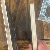 Contrachapado Fenólico Impermeable WBP con Película Negra/Marrón de 12/15/18mm para Encofrados de Construcción en Obras de Hormigón