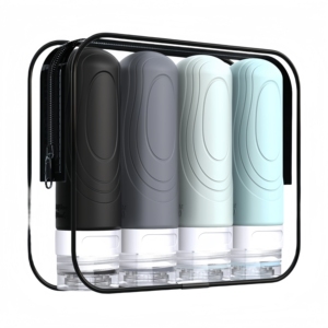 TSA Certified Foldable Silicone Leak-Proof <b>Travel</b> <b>Bottle</b> Easy Squeeze 90ml/60ml Soft Eco-Friendly Portable Shampoo Conditioner - Product Image 6