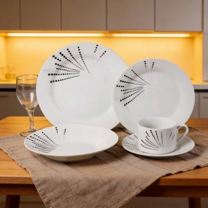 Juego <span class=keywords><strong>de</strong></span> <span class=keywords><strong>Vajilla</strong></span> <span class=keywords><strong>de</strong></span> <span class=keywords><strong>Porcelana</strong></span> <span class=keywords><strong>de</strong></span> <span class=keywords><strong>20</strong></span> <span class=keywords><strong>Piezas</strong></span> <span class=keywords><strong>de</strong></span> la Marca HARVIT <span class=keywords><strong>de</strong></span> Guangxi, Diseño Contemporáneo para Regalos Empresariales - Product Image 2